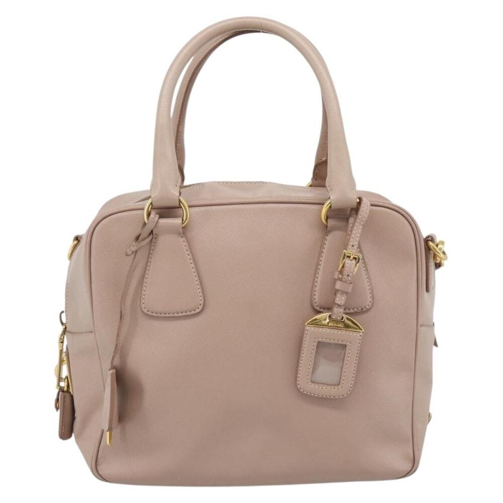Prada Saffiano Galleria Handbag Pink